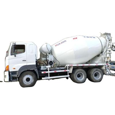 China Mobile Construction Industry HINO Brand 700 Self Loading Concrete Mixer Truck 10 12CBM Used Hino Mixer Truck For Sale for sale