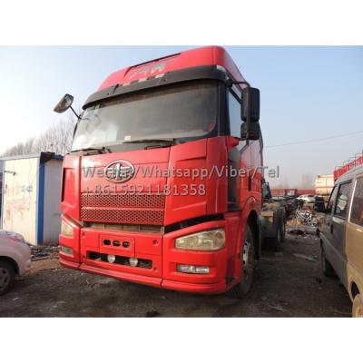 China Cloth Used JAC Good Condition Tractor Truck For Sale Seconed Head JAC Tractor Head With Low Price for sale