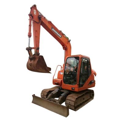 China Cheap Price 8 ton doosan DH80 DX80 DH80-7 DH80GOLD 1.6mÂ Industrial construction excavator 80; ³ for sale