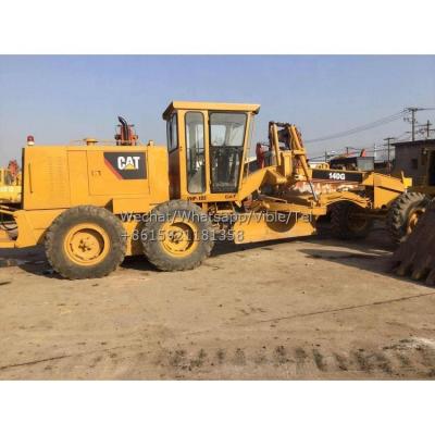 China Farms Yield Used Cat 140G Motor Grader With Cheap Ripper For Sale for sale