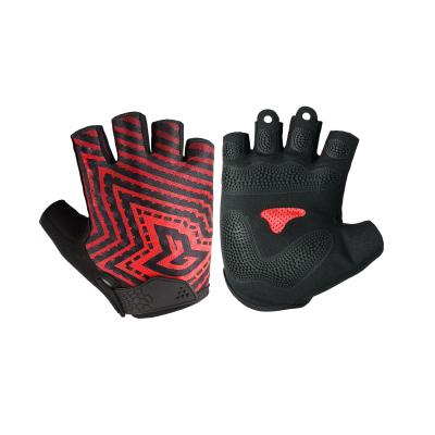 China Manufacturer Windproof Well Made Black Waterproof Logo Cycling Gloves Customized for sale