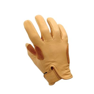 China Windproof Many Protective Hot Selling All Seasons Mountaineering Leather Gloves for sale