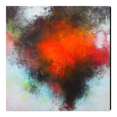 China Pure handmade environmental materials oil painting subtract modern simple oil painting style decoration living room artwork for sale