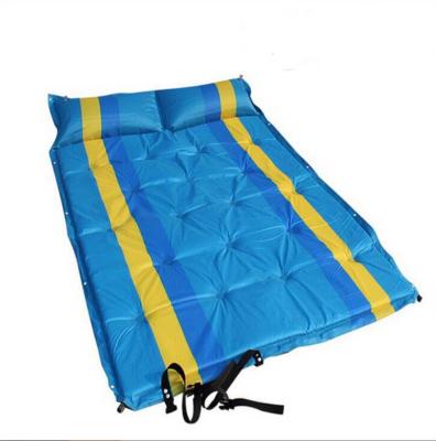 China New Arrival Inflation Camping Equipment Portable Sleep Camping Lightweight Protective Air Pad Automatic Mattress for sale