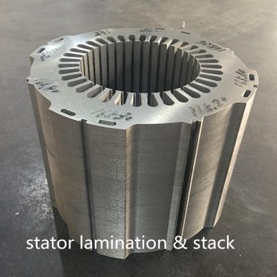 China Long Life Silicon Stator Steel Lamination For Wind Power Generator Design Motor Stator Wholesale Customized Rotor for sale