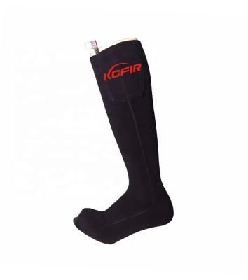 China Sustainable OEM Custom Unisex Winter Outdoor Sports Warm Socks Remote Control Heated Socks for sale