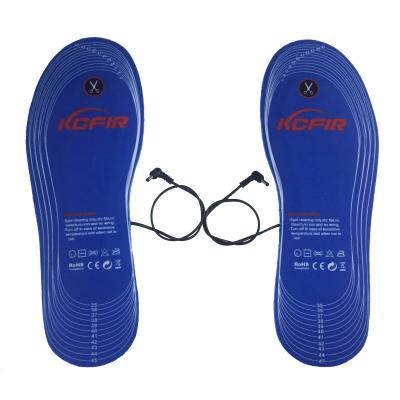 China OEM Customized Hot Sale High Quality Keep Warm Three Speed ​​Temperature Controller Rechargeable Battery Heated Insoles For Men for sale