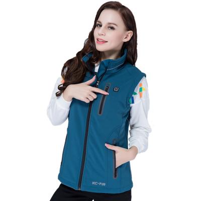 China 2022 USB 5V Smart Electric Thermal Portable Heated Vest Windproof Vest For Women And Men for sale