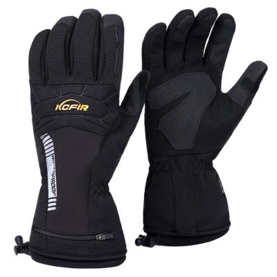 China 2021Custom Touch Screen Water Proof Waterproof Battery Heated Gloves For Work for sale