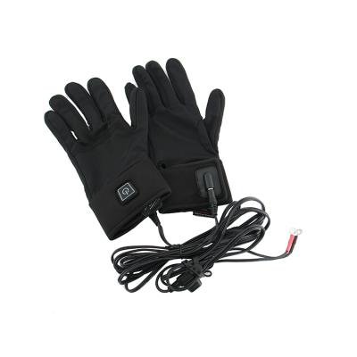 China Men Fashion Slim Design Comfortable And Soft Good Quality 12V Electric Motorcycle Glove Heated Liners For Women And Men for sale