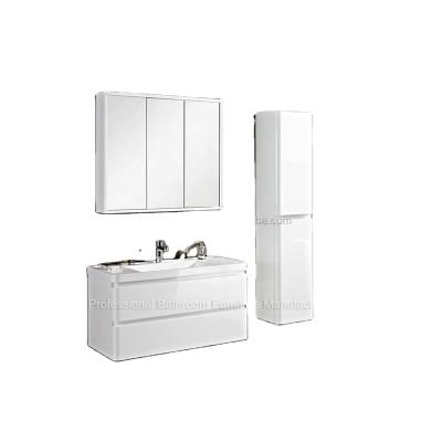 China Durable 2022 Single Corner Bathroom Vanity For European Market Bathroom Cabinet for sale