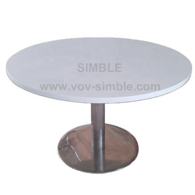 China 2022 Small Sizes Custom Restaurant Furniture Eco - Friendly Marble Top Tables for sale