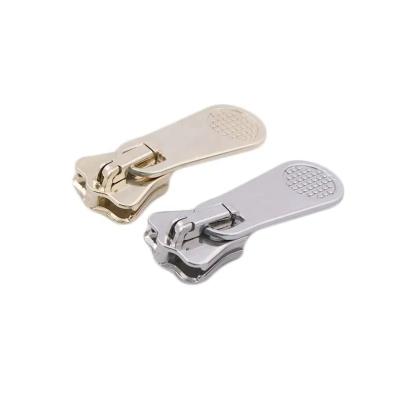 China nickel free made in china cheap lock thickening metal zipper slider for garment for sale