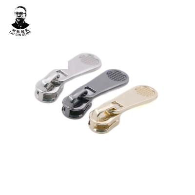 China High End Modern Design Nickel Free Thickening 3# Metal Zipper Puller Slider for sale