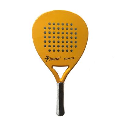 China Best Beach Tennis Rackets Carbon Fiber EVA Core Non-slip Indoor Outdoor Tennis Racket Padel Tennis Paddle for sale