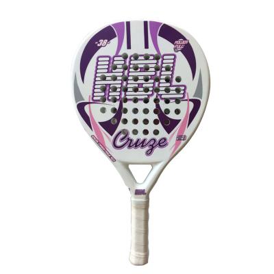 China Soft EVA Face Paddle Adult Sport Carbon Fiber Uniker Sports Beach Tennis Padel Tennis Paddle Training Accessories for sale