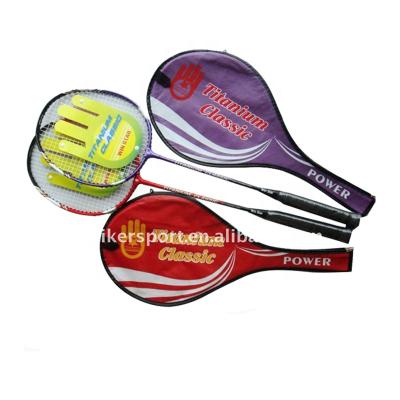 China Eastic & Best Selling High Quality Durable Uniker Sports Badminton Racquet High Quality Badminton Racket,Titanium Classic for sale