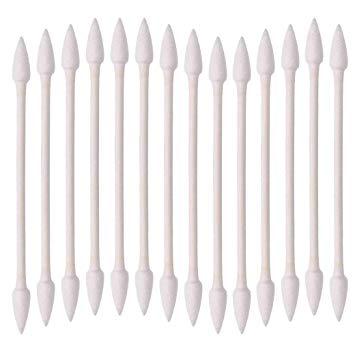 China Double Tips Soft Cotton Swab With Stick Ear Paper Swab for sale