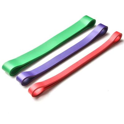 China High Elasticity Best Selling Body Building Exercise Rubber Resistance Bands for sale