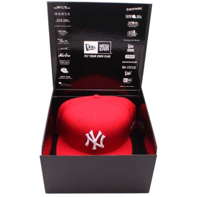 China wholesale custom fashion magnetic cap box gift box hat cardboard box packaging for sale