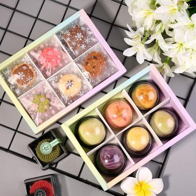 China Wholesale custom food packaging moon cake box snack box for snack cake for sale