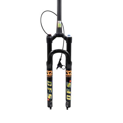 China Mountain Bikes 1.49kg Air Fork DFS-RLC-TP-RCE Suspension Mountain Bike Bicycle MTB Fork OUTDOOR Lock DFS Damping To Adjust 100mm Travel for sale