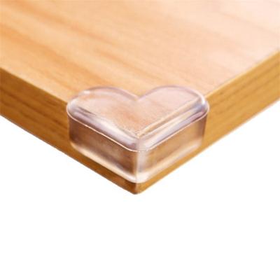 China Soft Wholesale Transparent PVC Child Safety Table Corner Guards Corner Protector For Children for sale