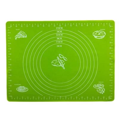 China Wholesale Super Viable Non-Stick Heat Resistant Non-Slip Kitchen Dining Table Mat Silicone Table Pastry Baking Mat for sale