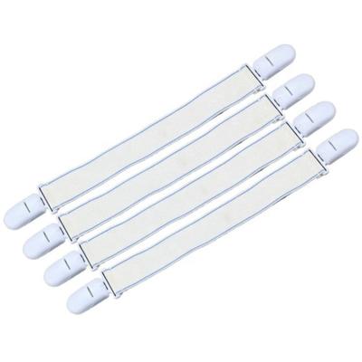 China Effective Wholesale Plastic Elastic Head Sheet Holder for Bedroom Disposable Band Straps Clips Sheet Holder for sale