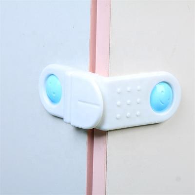 China Wholesale Strong Self Adhesive Cabinet Cupboard Fridge Child Safety Cabinet Locks For Baby Care for sale