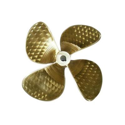 China Hot Selling 4 Blades Copper Or Corrosion Protection Stainless Steel Boat Boat High Speed ​​Propeller for sale