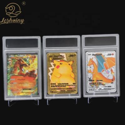 China 2022 grade card holder high quality custom card case hot selling pokemo PSA sports slabs grading slab for sale