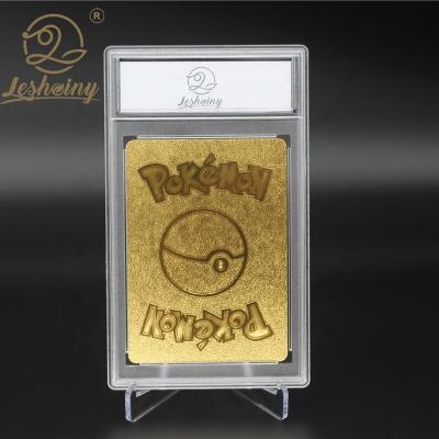 China Hot Selling Ultrasonic Type 35pt Game Grade Card Holders Leshiny Rating Cards Case Card Slab Pokmon PSA Plastic Slab for sale