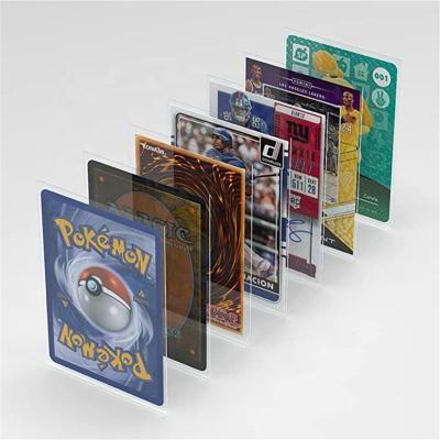 China Custom Neutral Leshiny Trading Card Sleeves Sports Playing Card Protection Bags Penny Sleeves Ultra High Pro Card Sleeves for sale