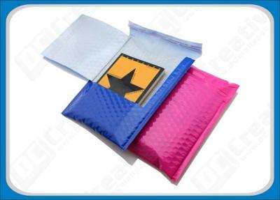 China Durable Shiny BOPP Plastic Poly Bubble Envelope Glamour Slicker Shipper Bubble Mailers for sale