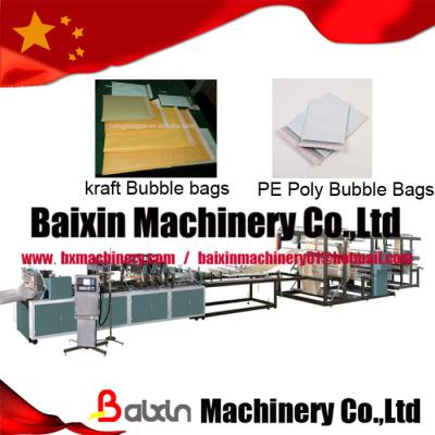 China Kraft Bubble Mailer Bag Making Machine for sale