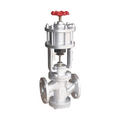 China Refined Cylinder Actuated Control Valve VT-CO6S-ATO JIS 10K For Steam On/Off State for sale