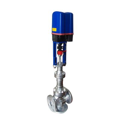 China FC250 PN16 DN80 Refined Electric 220V Control Valves for sale