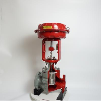 China Automatic Control Valve Iron Water Control Pressure Relief Refining Ductile Flow Control Valve for sale