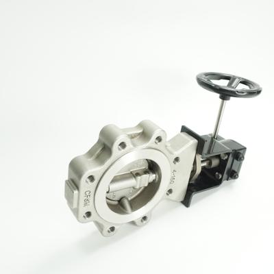 China High Performance Refined 150mm Hook 150LB Type Butterfly Valves Used For Steam for sale