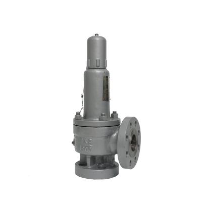 China Refined Steam Boiler 0.8Mp Din Standard Pilot Operated Air Spring Loaded Safety Relief Valve for sale