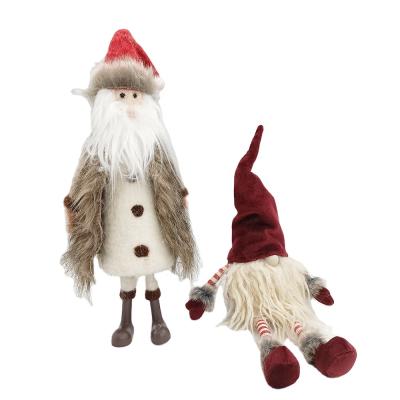 China Europe Amazon Hot Sale Christmas Gnome Plush Tomte Elf Decorations Design Supplier for sale