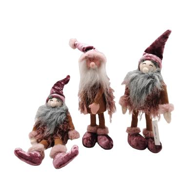 China Handmade Hot Sale Christmas Gnome Ornaments Gifts For Kids Merry Christmas Dolls for sale