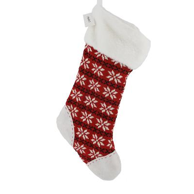 China Xmas Decorations Hanging Decoration Ornament Large Size Hanging Cute Christmas Socks For Decoration for sale