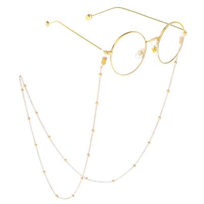 China Copper Initial Copper Gold Plated Glasses Chain New Design Glasses Chain Women's STARLAND Styles Jewelry for sale