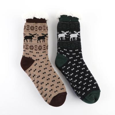 China Winter Sustainable Mens Socks Thick Woolen Mountain Hiking Sports Floor Mens Socks for sale