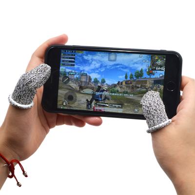 China Smart Touch Screen Phone Touch Screen Gloves Professional Thumb Finger Sleeve Guaranteed Quality Single Game Anti Cut Finger Conductive Sleeve for sale