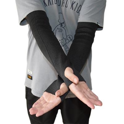 China Mechanic Protection Gloves HPPE Fiberglass Industry Anti-Cut Sleeve Resistant Level 5 Anti Cut Sleeve Cut Resistant Arm Sleeves Manufacturer for sale