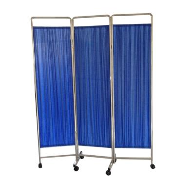 China Traditional Cheap Medical Hospital Clinic Examination Bed Partition Screen Curtain On Sale for sale