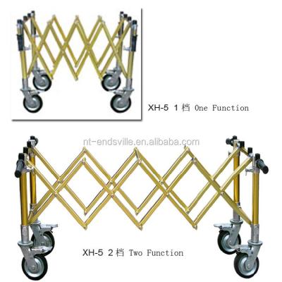 China Commercial Stainless Steel Trolley Funeral Church Truck Funeral Furniture Supplies for sale